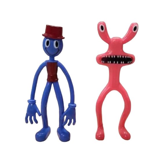 Rainbow Friends Toy Figures 8pcs Custom Characters Action Playset Figurines - Picture 3 of 5